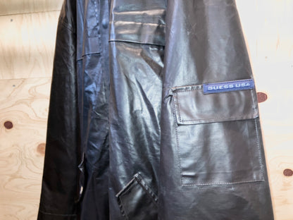 "GUESS" Old Rubber Coating Hoodie Coat