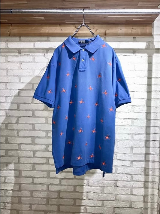 "Polo by Ralph Lauren" Old Polo Shirt "Spider Pattern!!!"