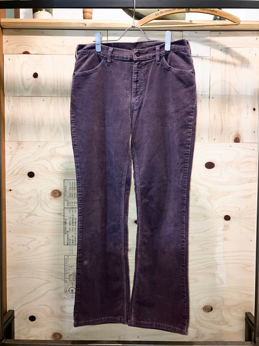 "Levi's" 00s Stretch Couduroy Flare Pants "Irregular"