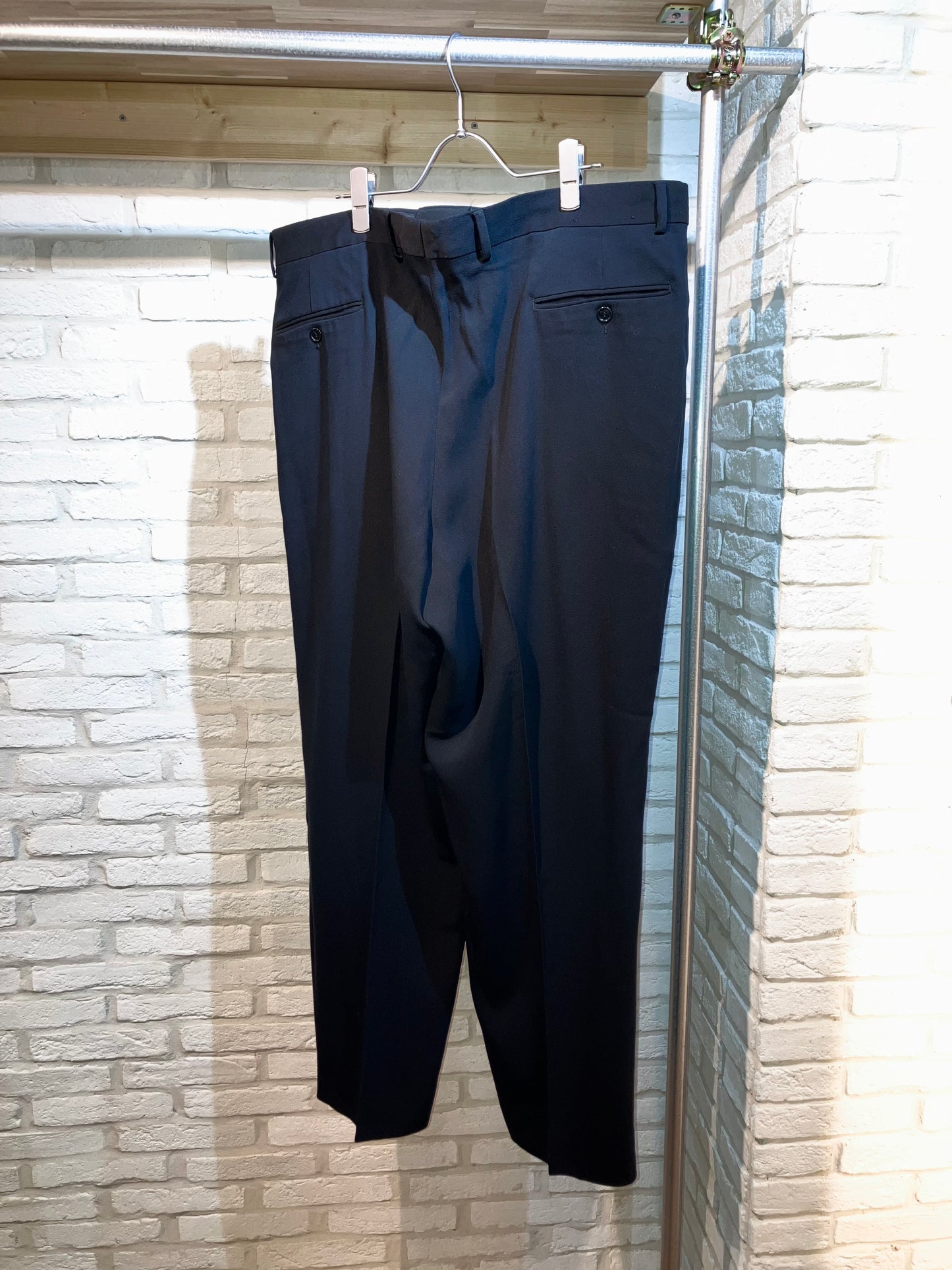 "DKNY" Old Super Wide Wool Slacks