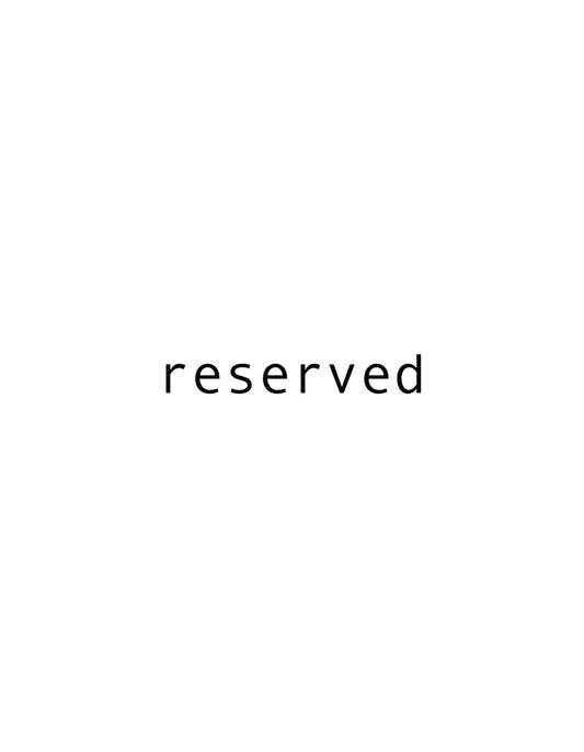 reserved item
