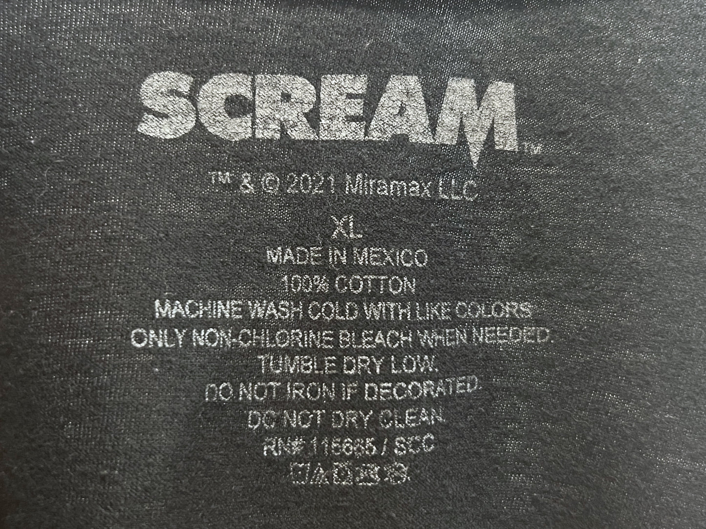 SCREAM Face Printed T-shirt