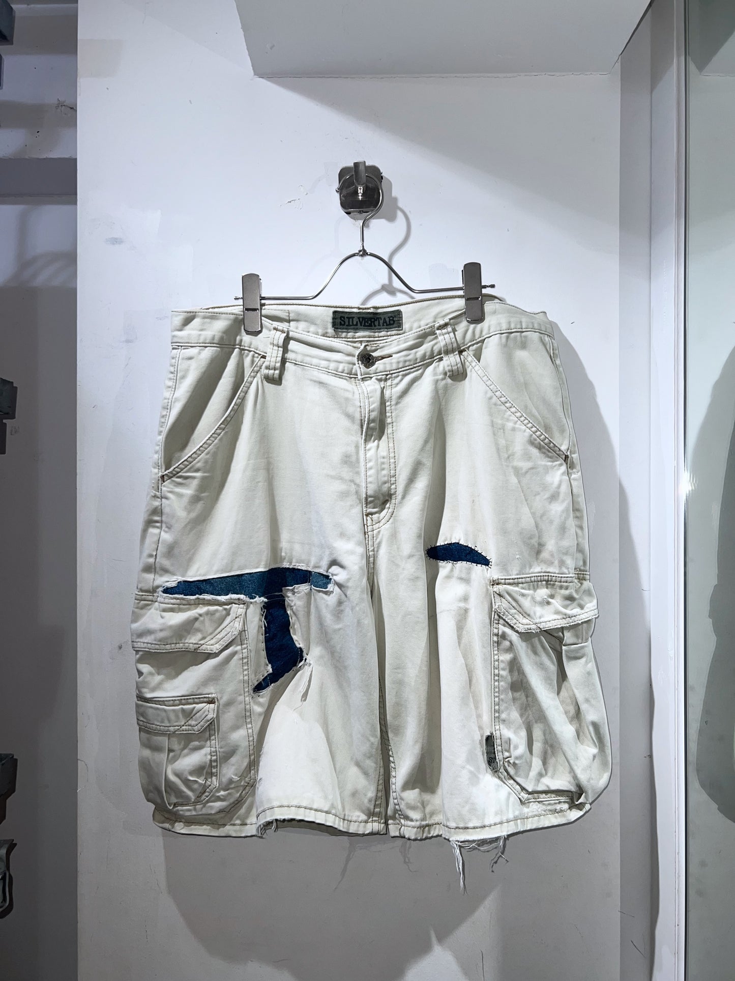 Levi's SilverTab Distressed Cargo Shorts