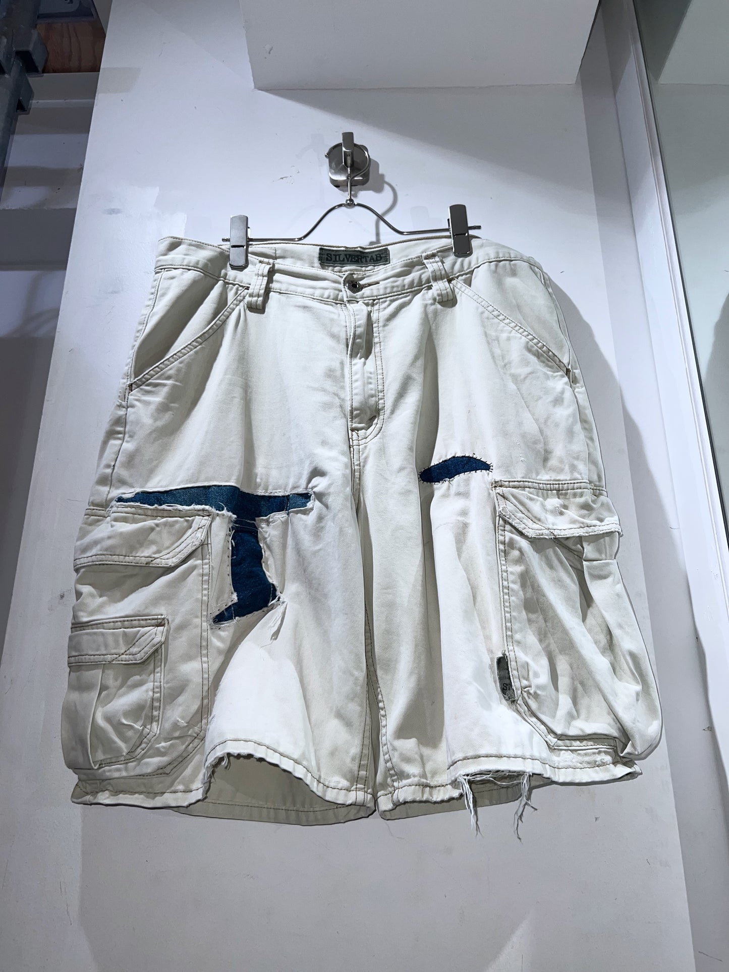 Levi's SilverTab Distressed Cargo Shorts