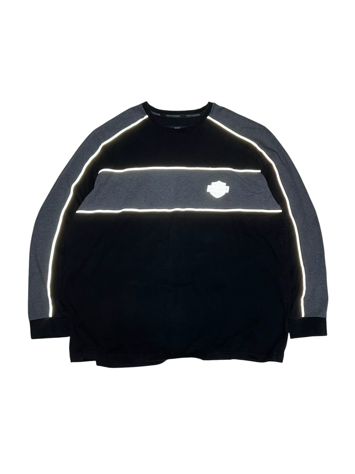 Harley Davidson Oversized Reflective L/S Tee