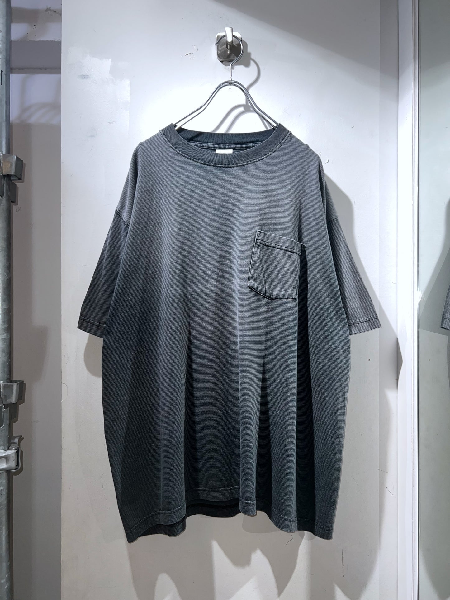 Old Micro Border Pocket T-shirt