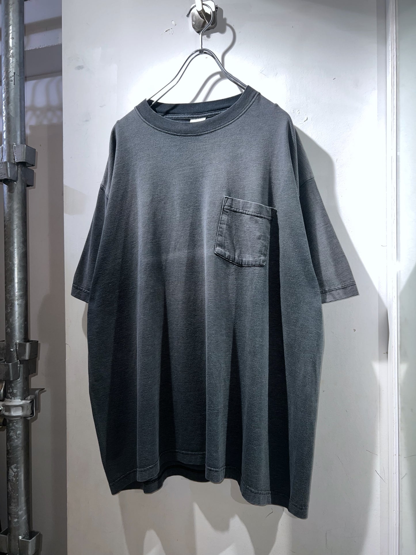 Old Micro Border Pocket T-shirt