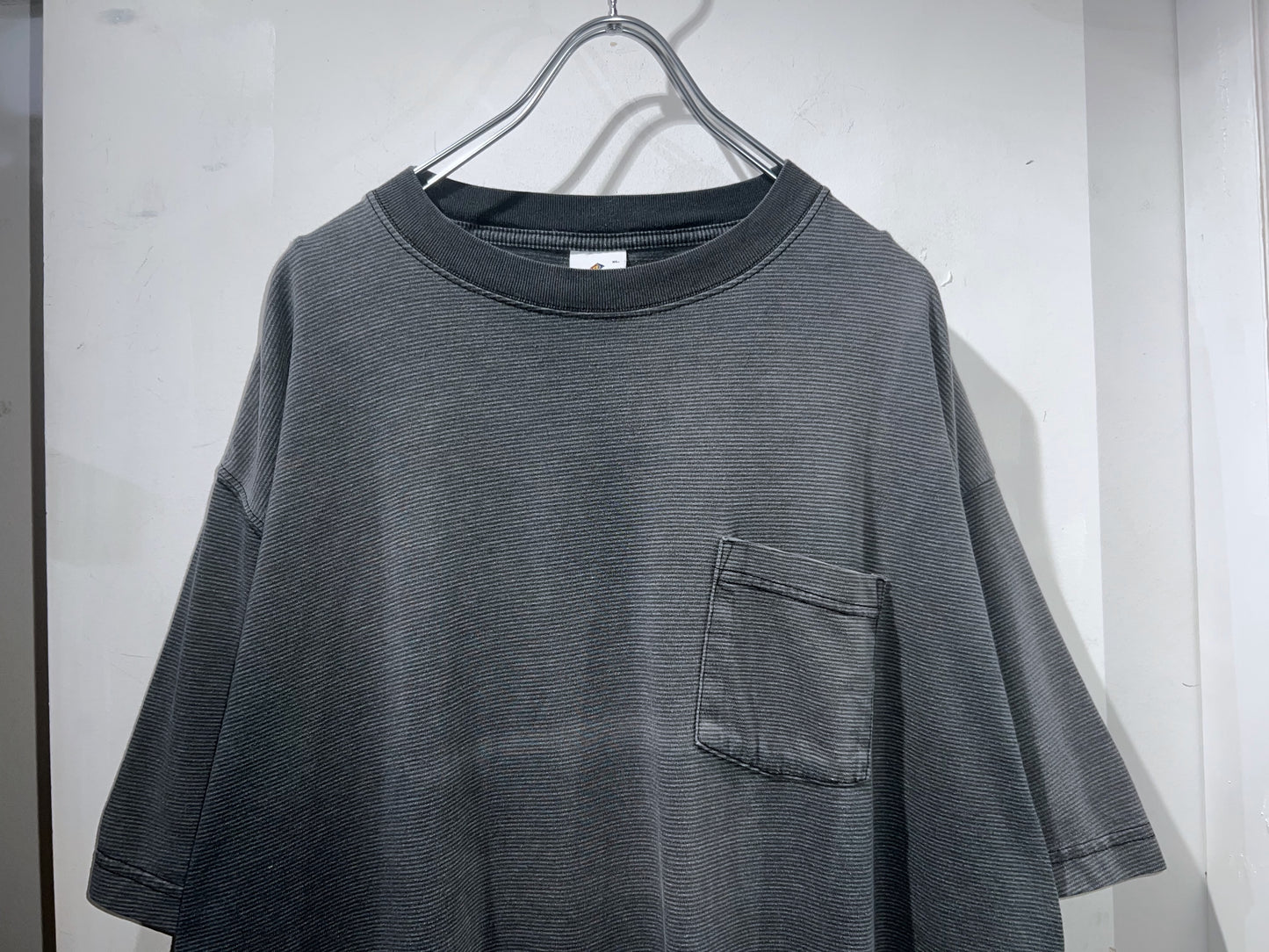 Old Micro Border Pocket T-shirt