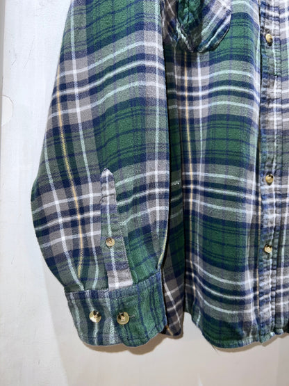 KINGSIZE Roomy fit Lightweight Flannel Shirt