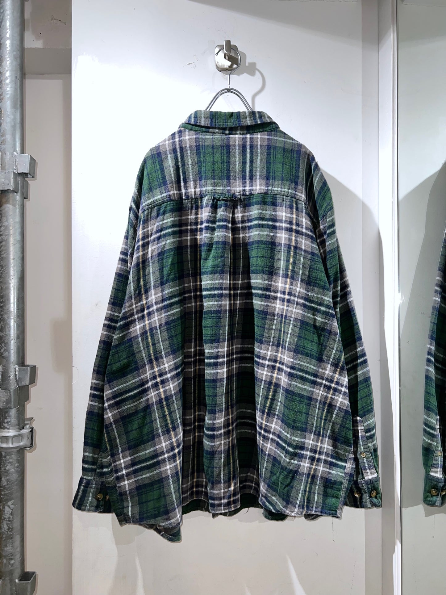 KINGSIZE Roomy fit Lightweight Flannel Shirt