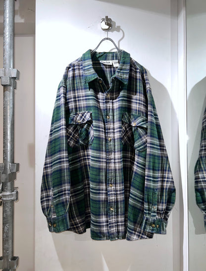 KINGSIZE Roomy fit Lightweight Flannel Shirt