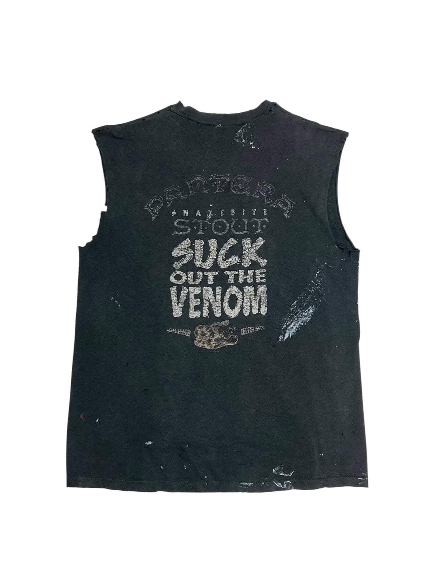 90s Pantera Snakebite Stout Cut Off Tee