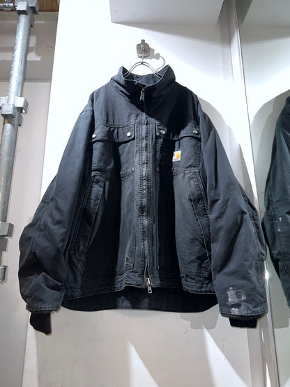 Old Carhartt Stand Collar Worker Jacket