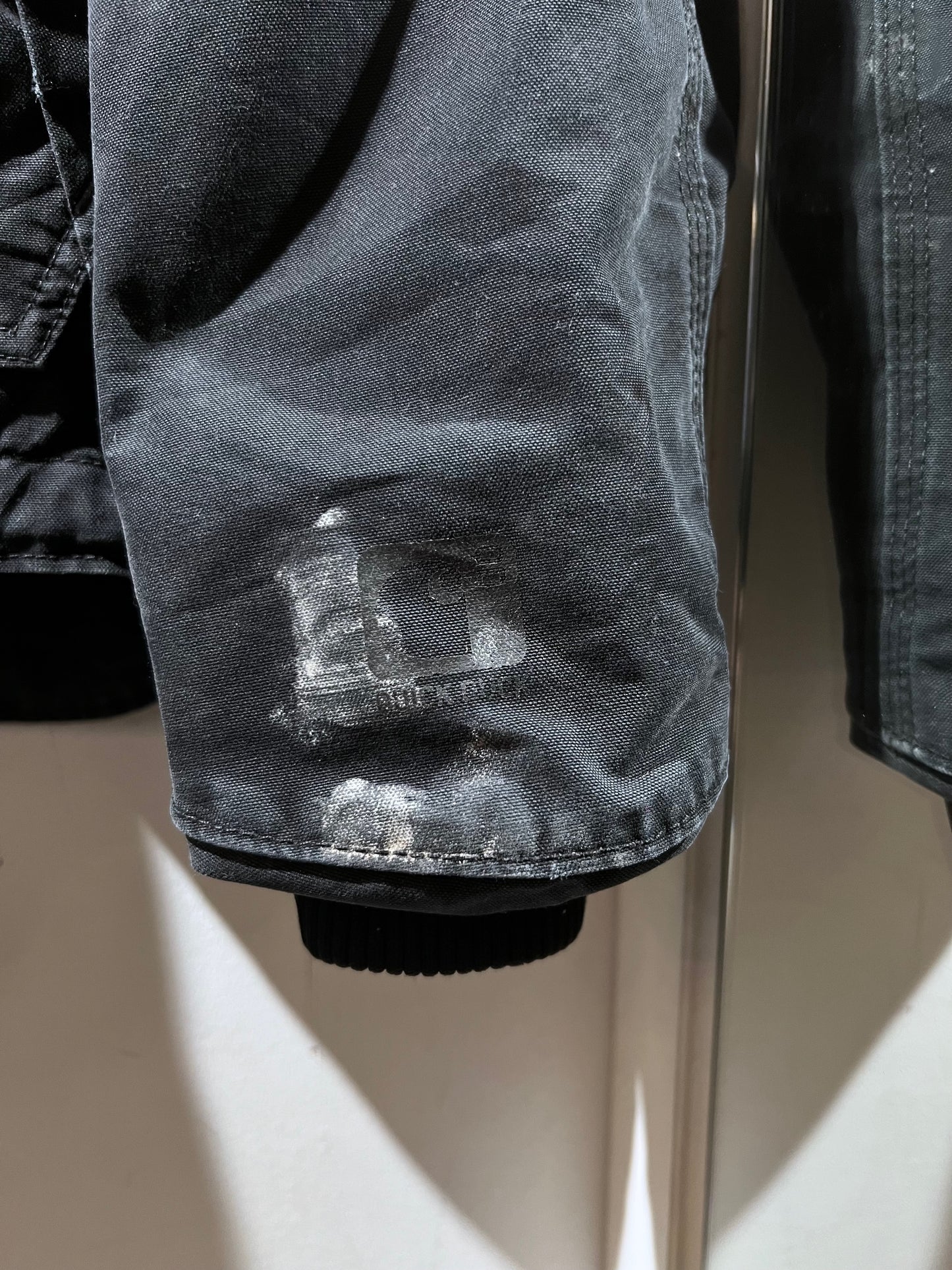 Old Carhartt Stand Collar Worker Jacket