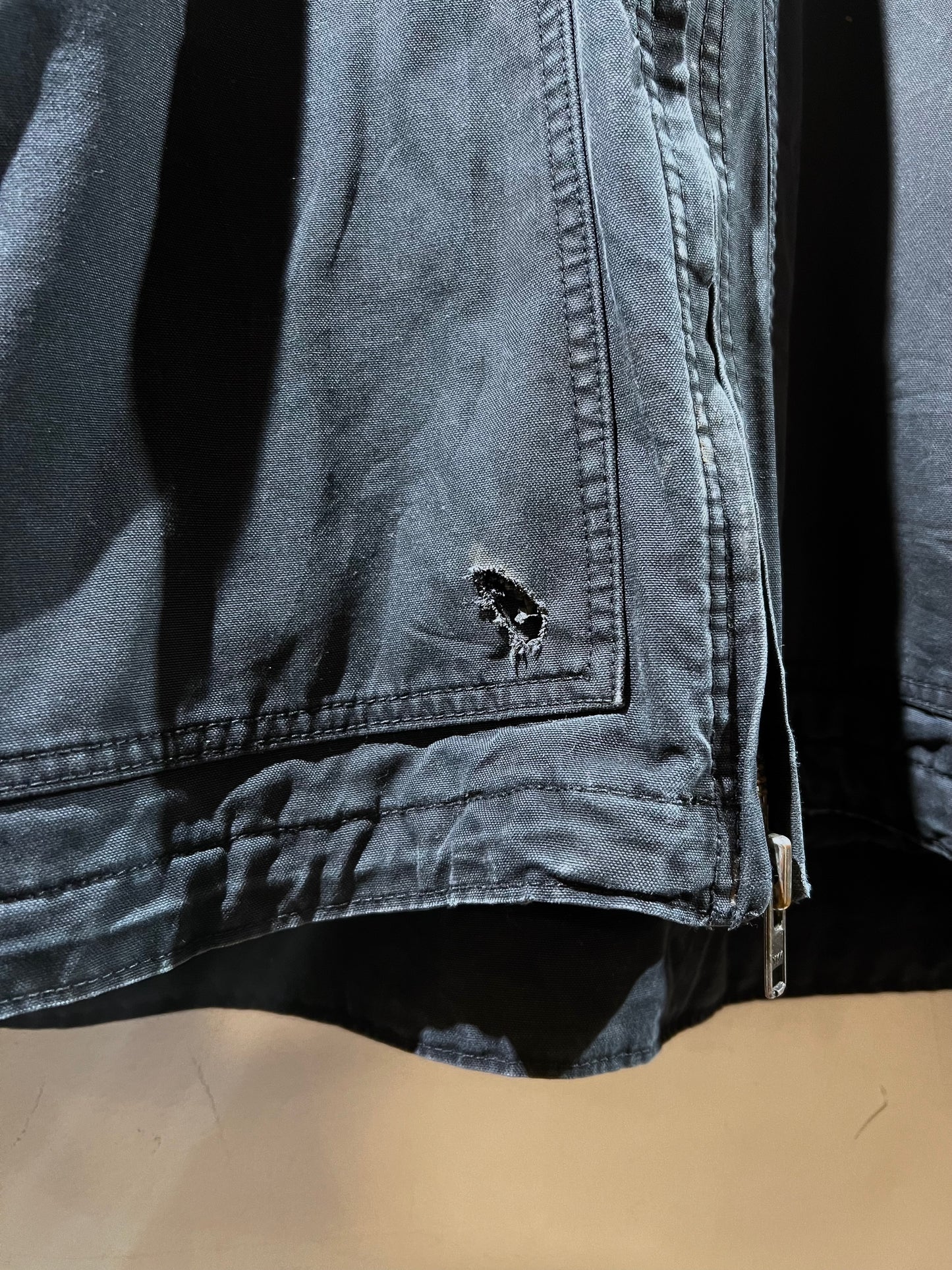 Old Carhartt Stand Collar Worker Jacket