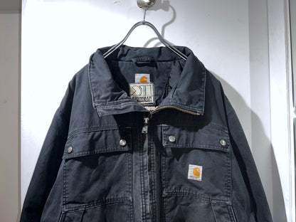 Old Carhartt Stand Collar Worker Jacket