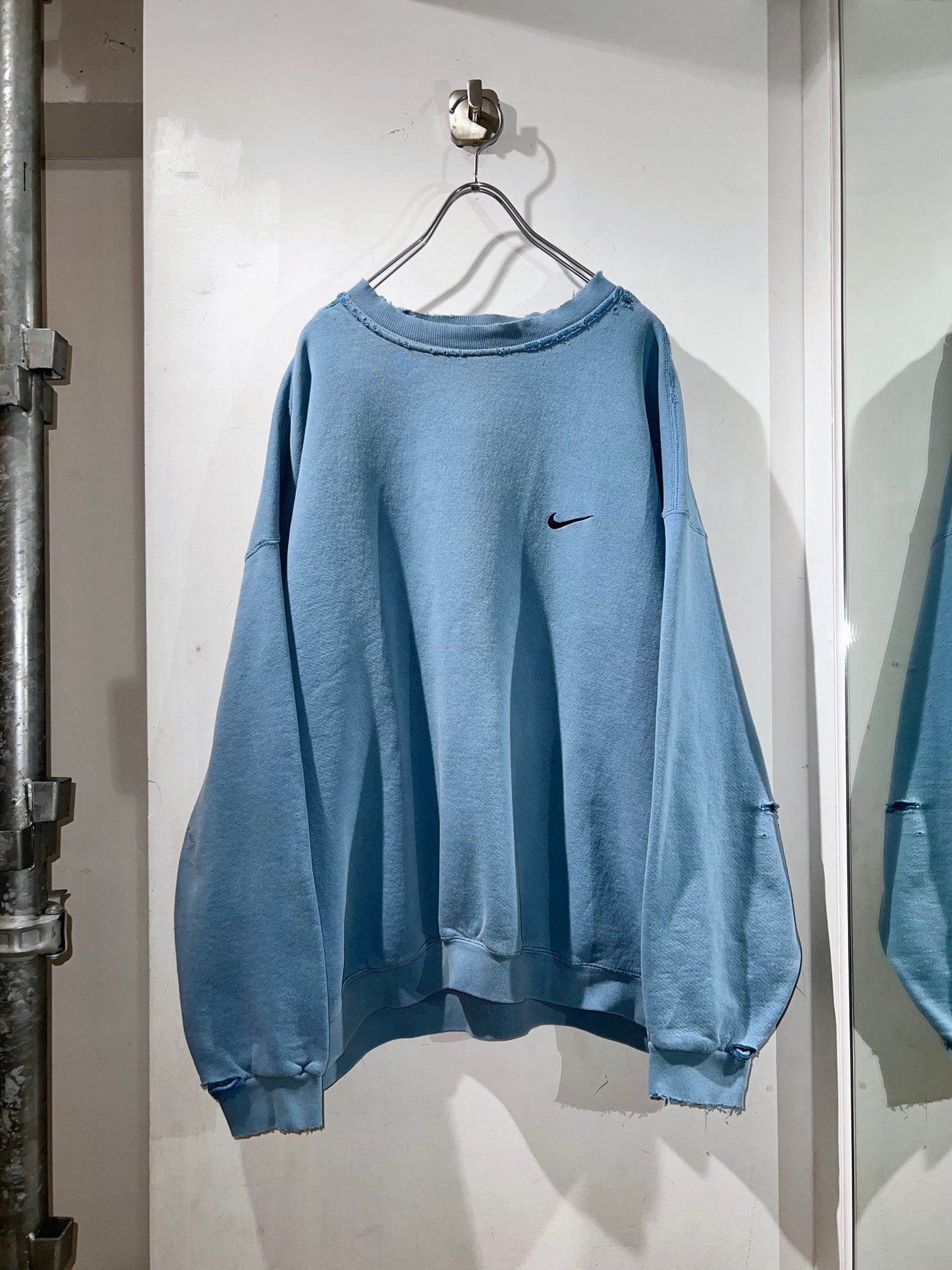 Old Nike Distressed Crewneck Sweatshirt