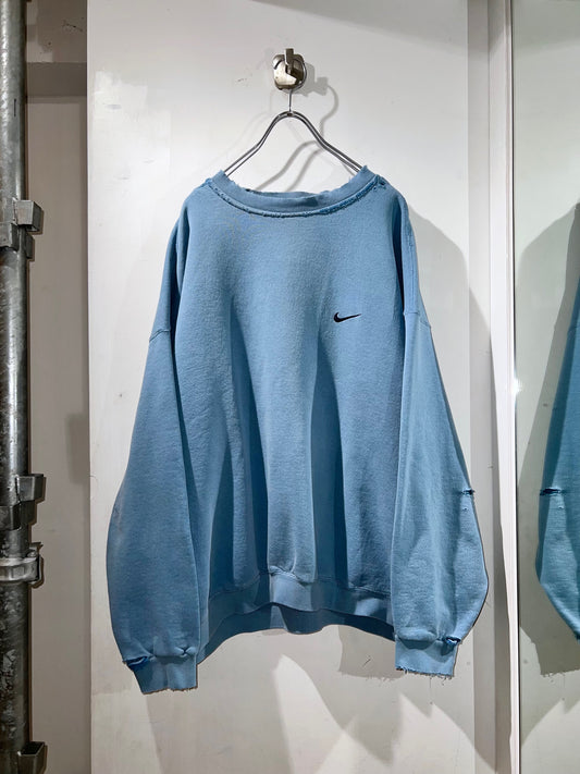 Old Nike Distressed Crewneck Sweatshirt