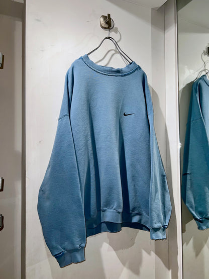 Old Nike Distressed Crewneck Sweatshirt