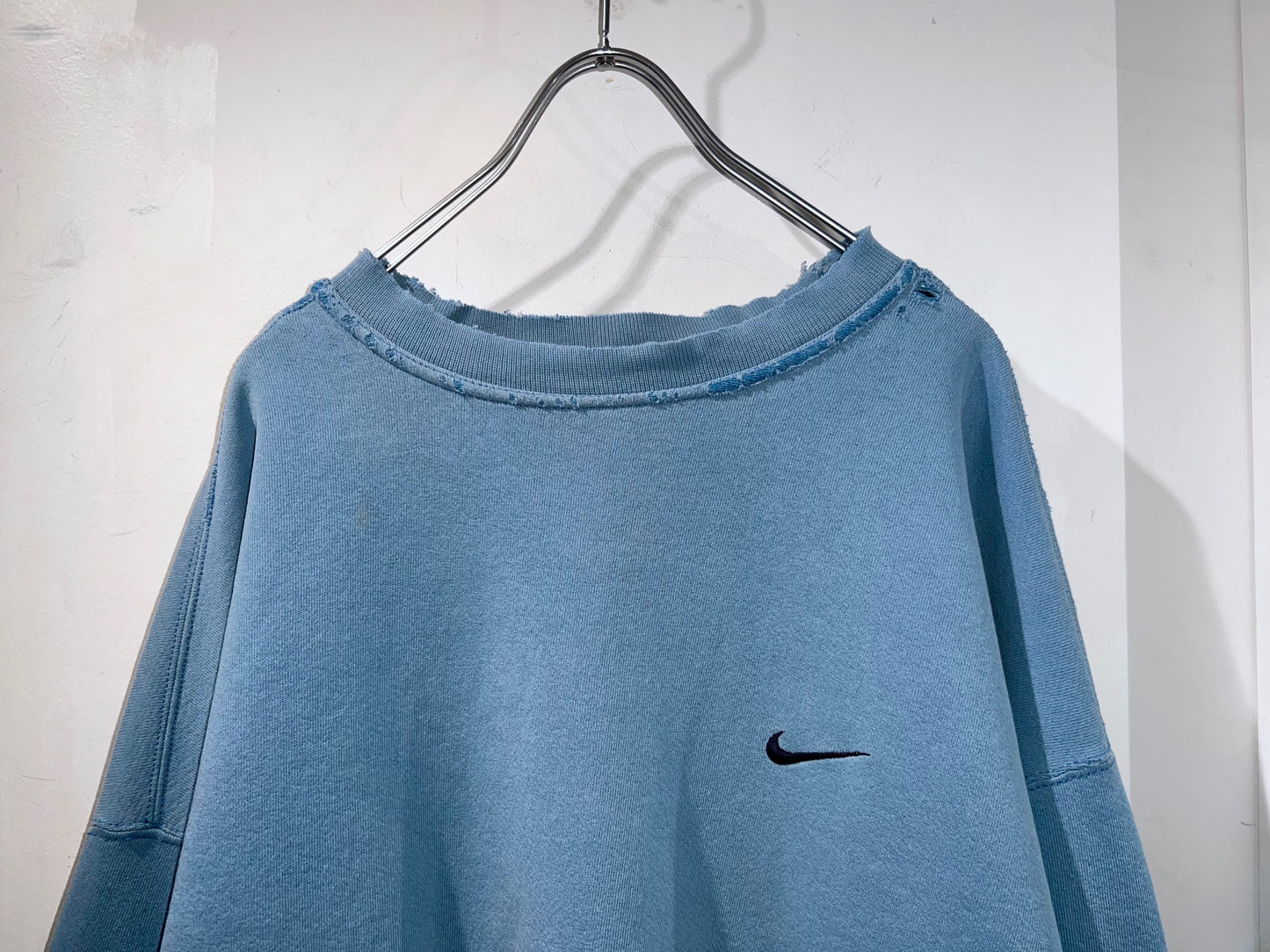 Old Nike Distressed Crewneck Sweatshirt