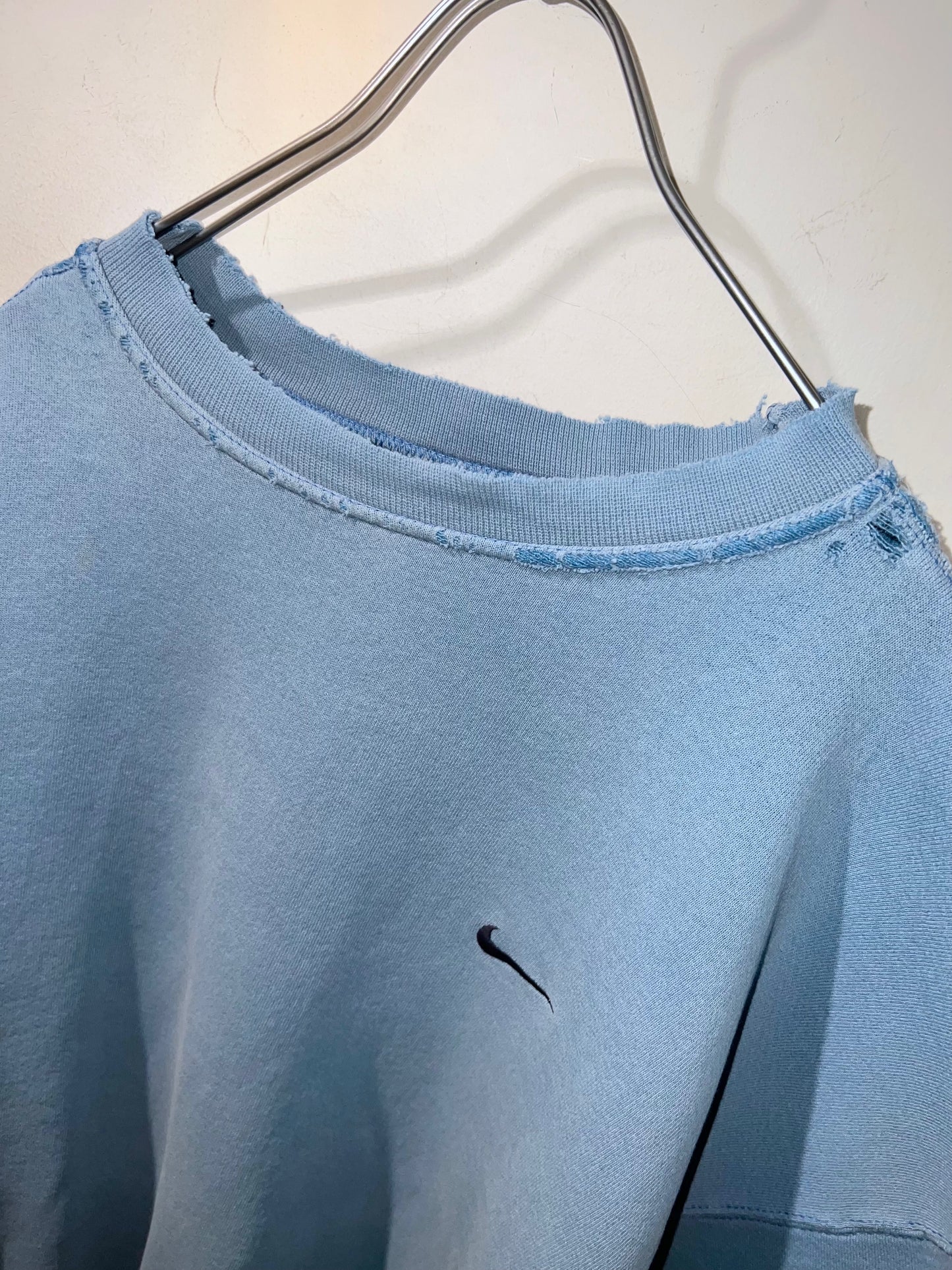 Old Nike Distressed Crewneck Sweatshirt