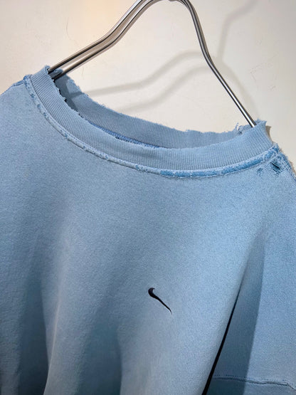 Old Nike Distressed Crewneck Sweatshirt