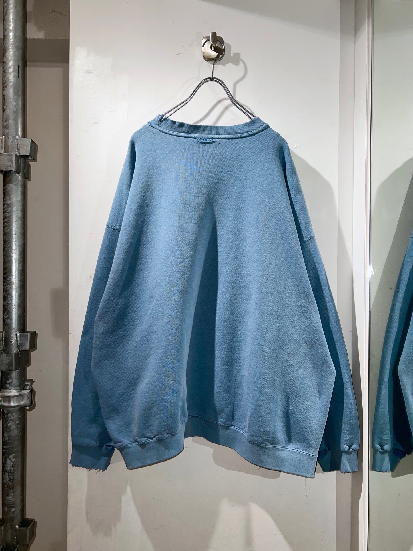 Old Nike Distressed Crewneck Sweatshirt