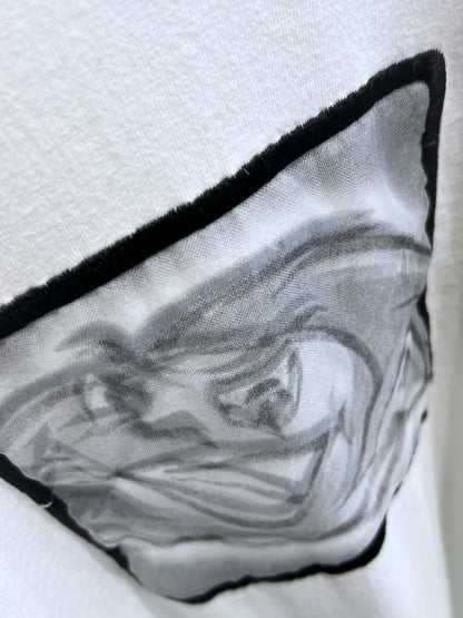 Rare Old Gangeen Gang Organdy Overlay T-shirt