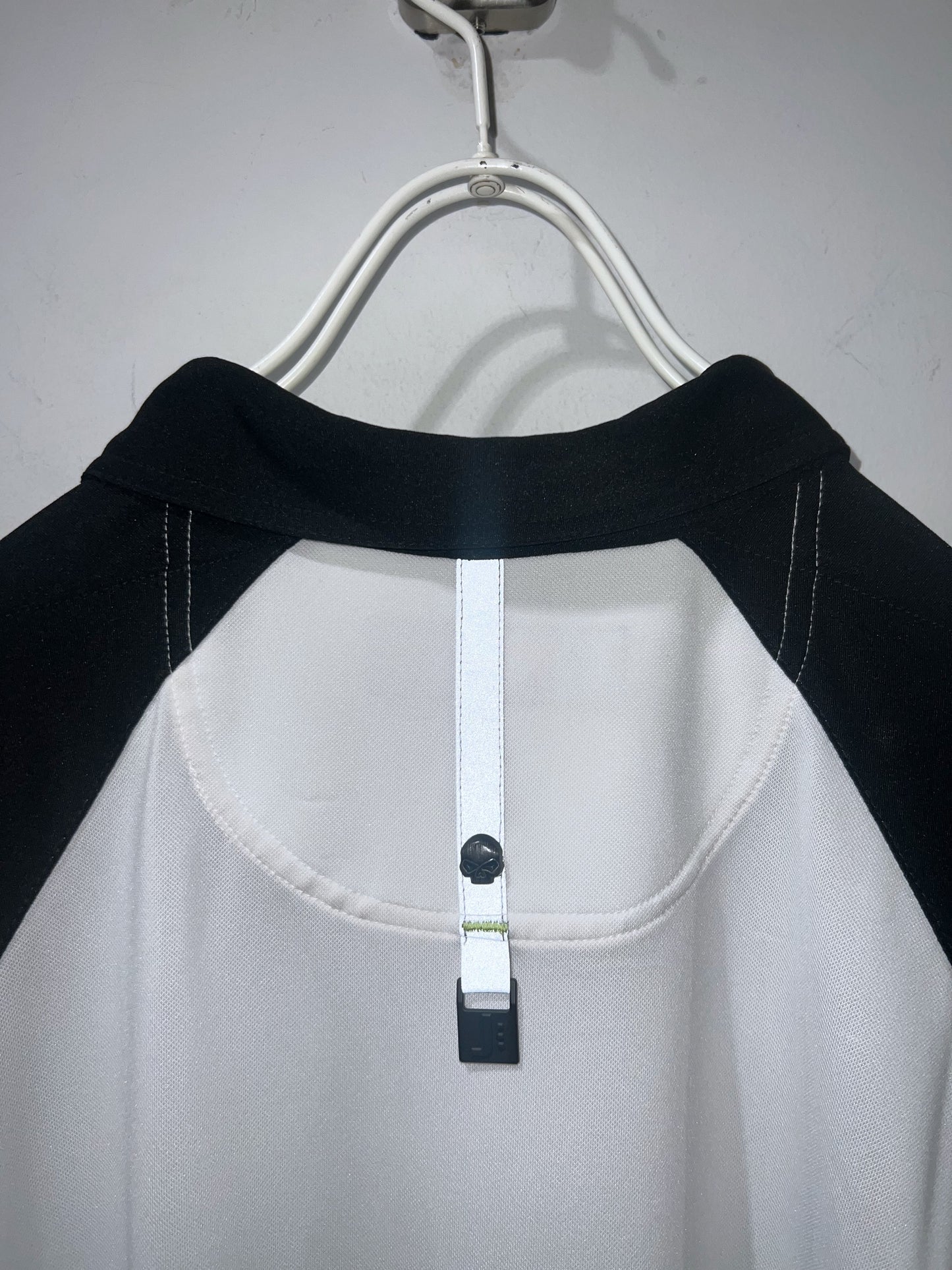 Jamie Sadock Half Zip Skull Polo