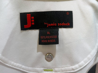 Jamie Sadock Half Zip Skull Polo