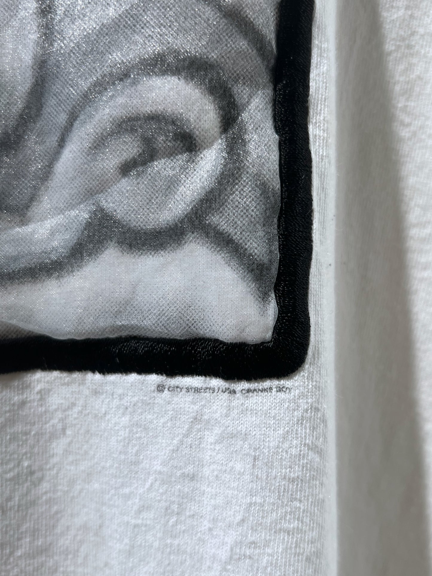 Rare Old Gangeen Gang Organdy Overlay T-shirt