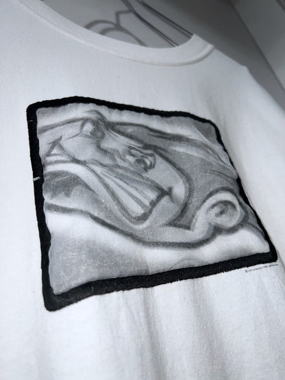 Rare Old Gangeen Gang Organdy Overlay T-shirt