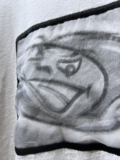 Rare Old Gangeen Gang Organdy Overlay T-shirt