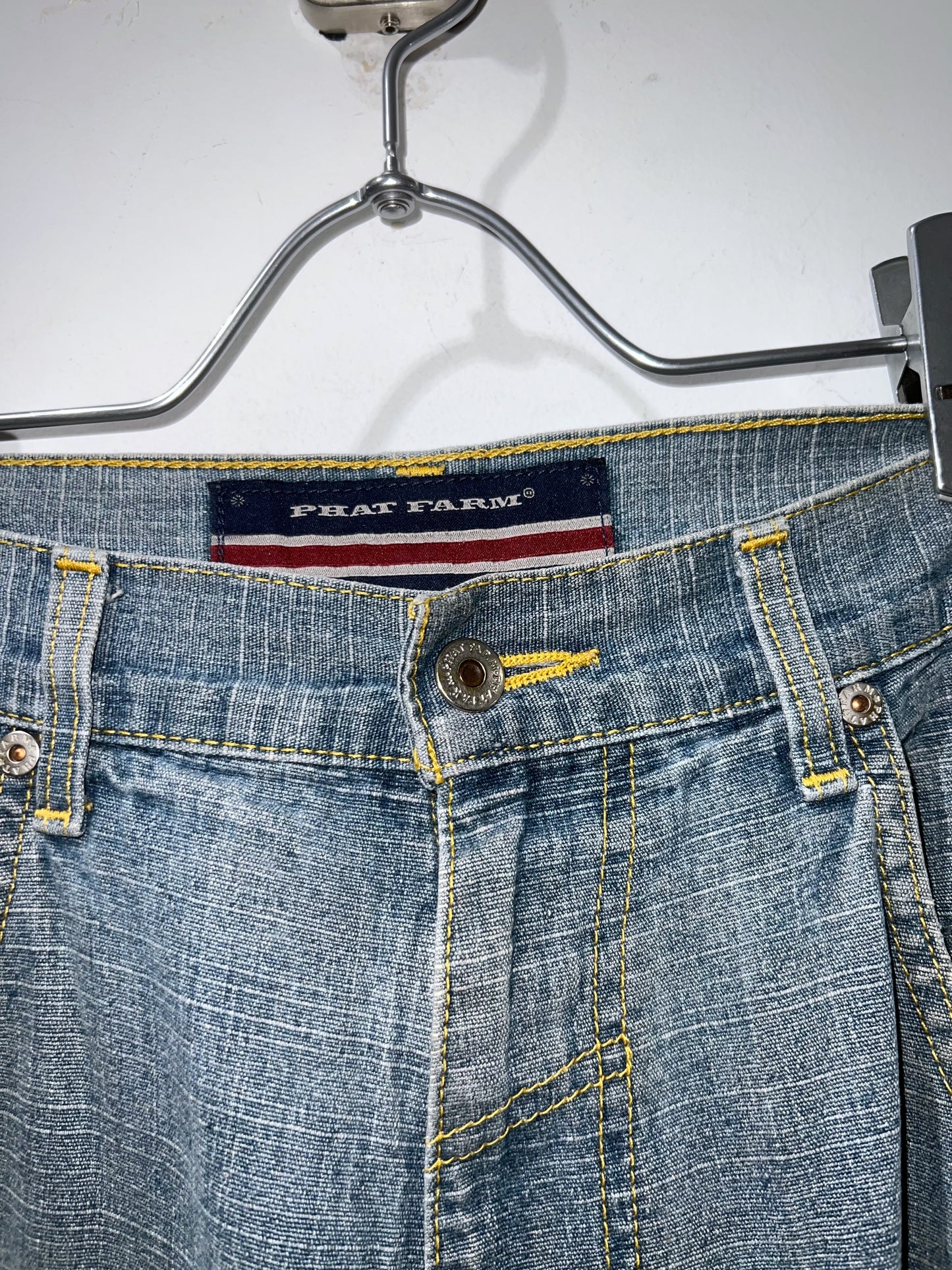 PHAT FARM Denim Baggy Shorts