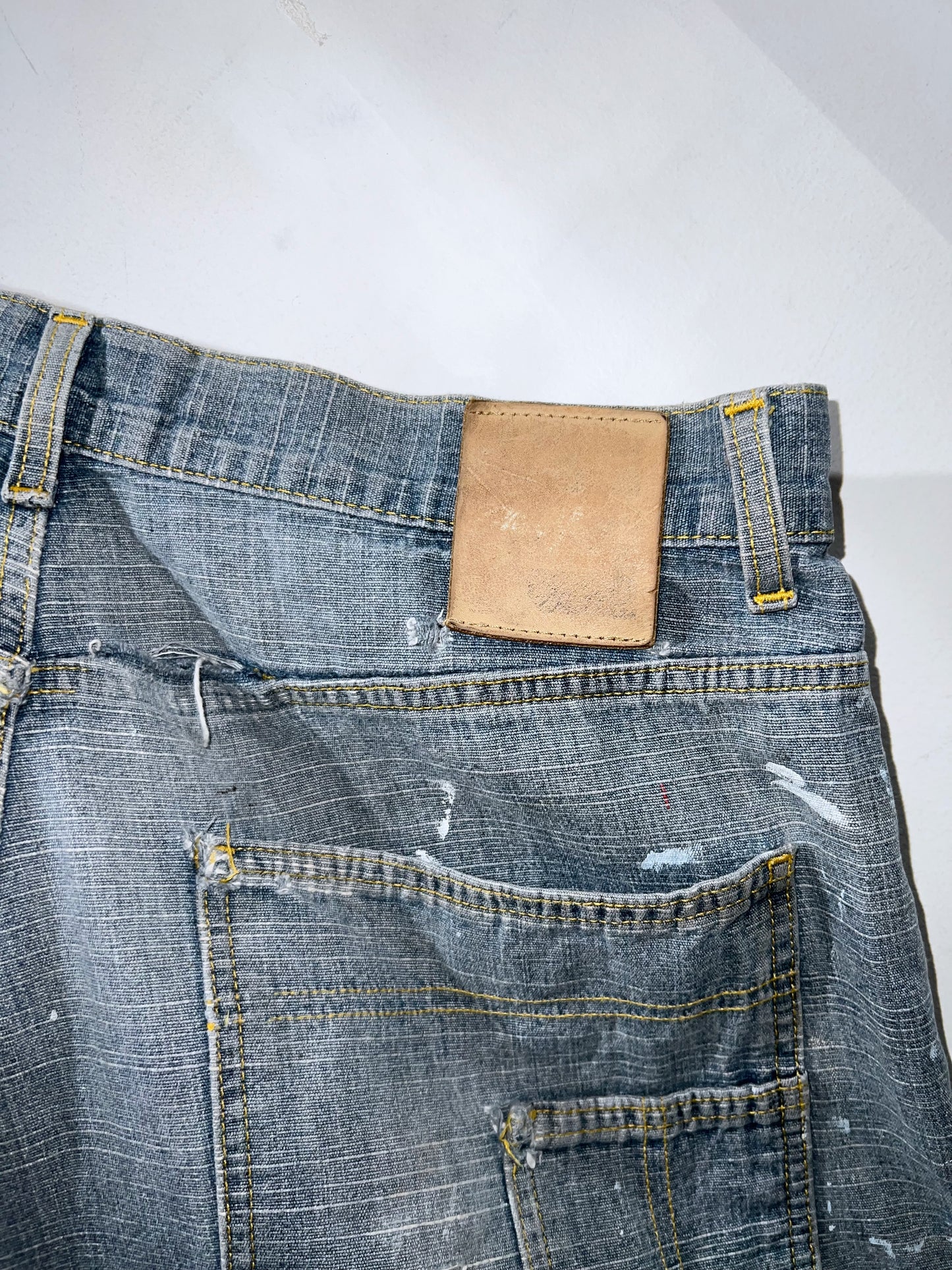 PHAT FARM Denim Baggy Shorts