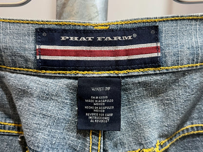 PHAT FARM Denim Baggy Shorts