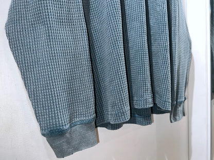 No Boundaries SunFaded Waffle Long Sleeve Tee