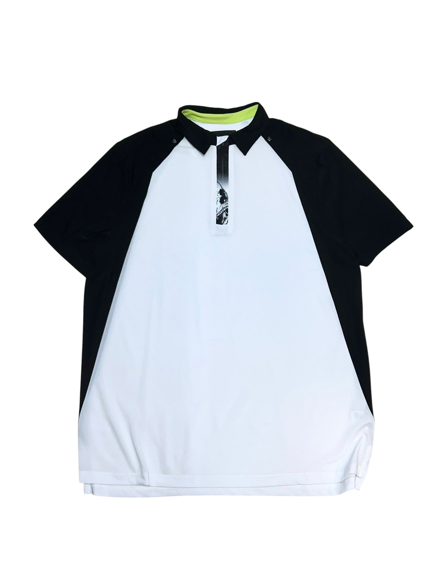 Jamie Sadock Half Zip Skull Polo