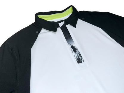 Jamie Sadock Half Zip Skull Polo