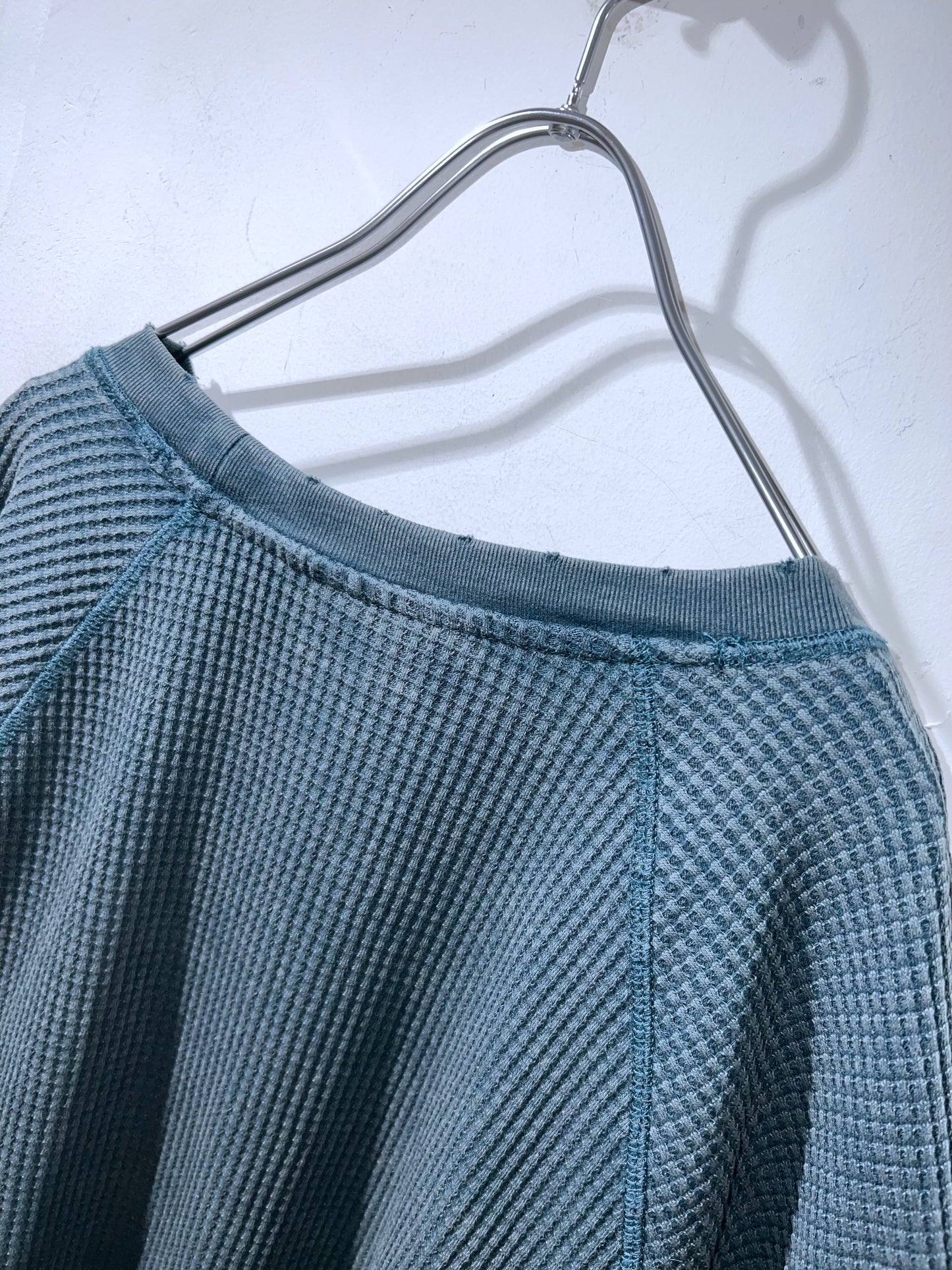 No Boundaries SunFaded Waffle Long Sleeve Tee