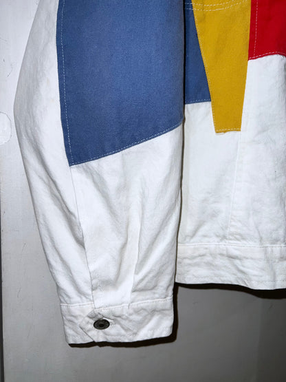 AIWTER Patchwork Denim Jacke