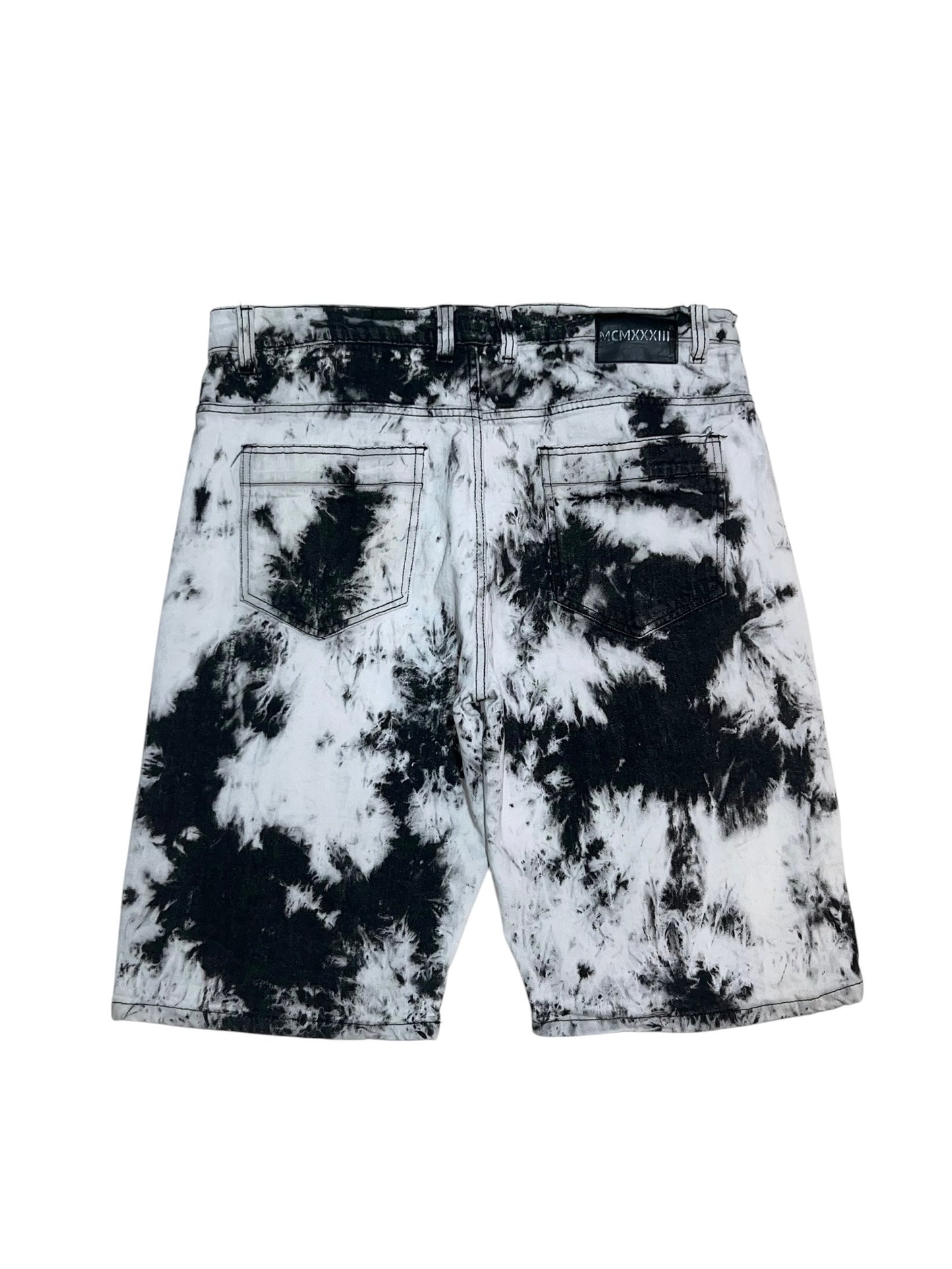 MCMXXXIII Biker Denim Shorts