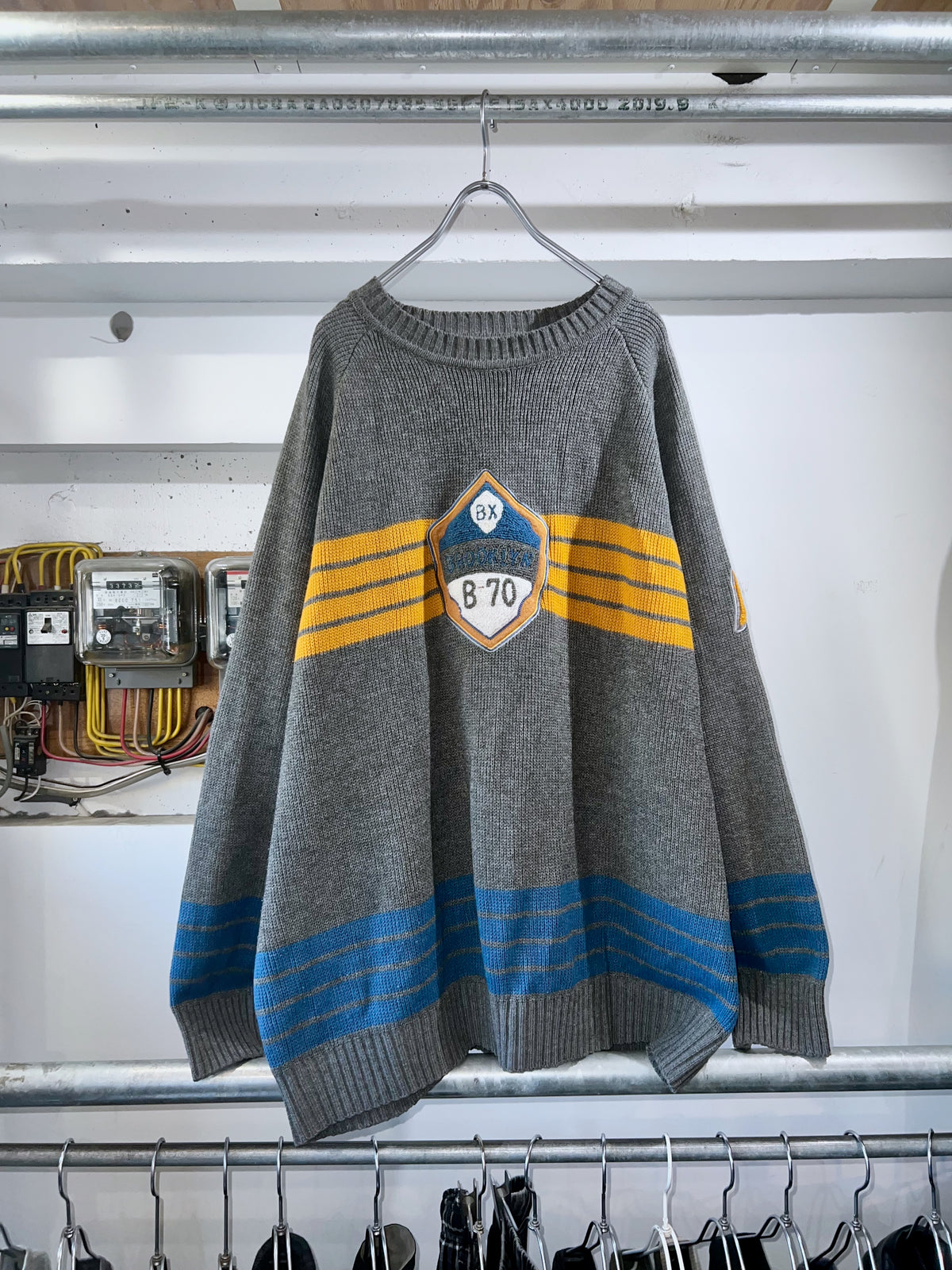 00s Brooklyn Xpress Oversized Design Sweater