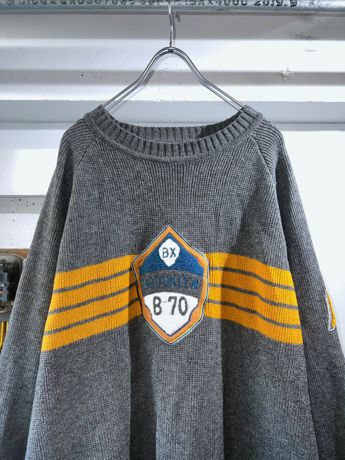 00s Brooklyn Xpress Oversized Design Sweater