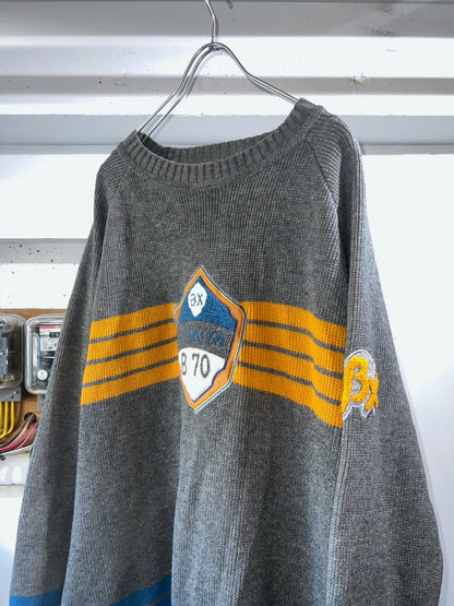 00s Brooklyn Xpress Oversized Design Sweater