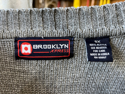 00s Brooklyn Xpress Oversized Design Sweater
