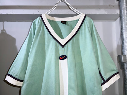 00s Nike V Neck Raglan Game Tee