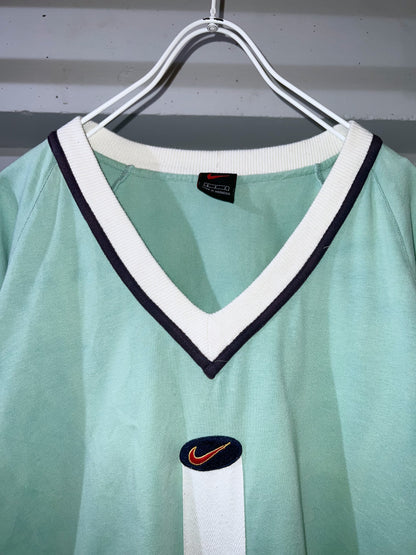00s Nike V Neck Raglan Game Tee