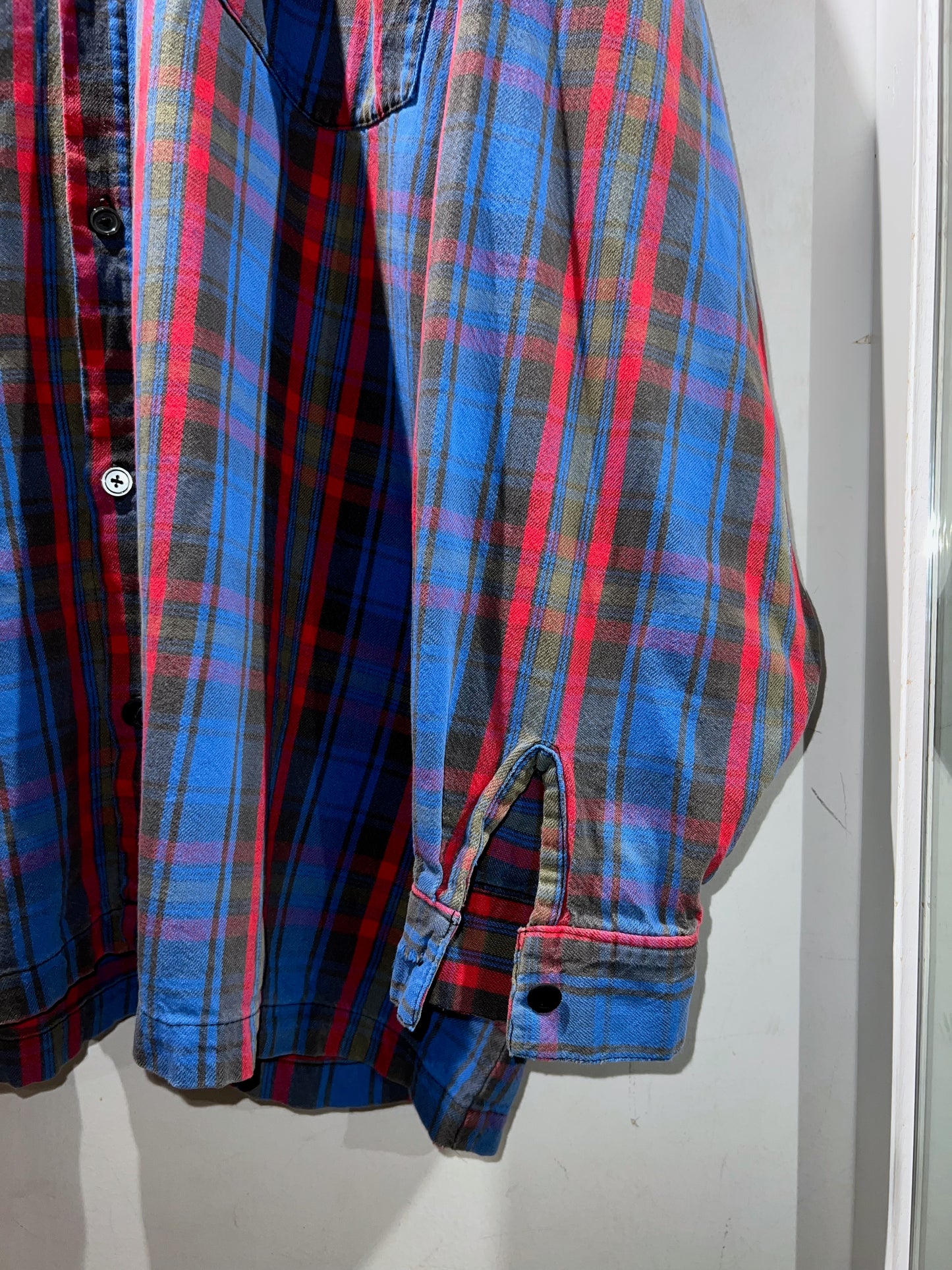 90s Vintage Gordon & Smith Hooded Flannel Shirt