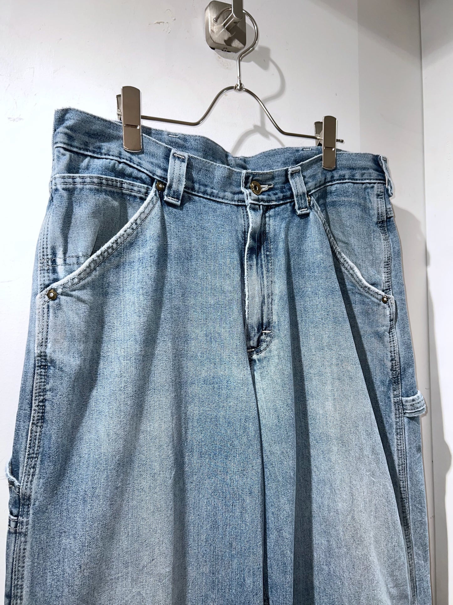 Old Lee Dungarees Loose Denim Pants